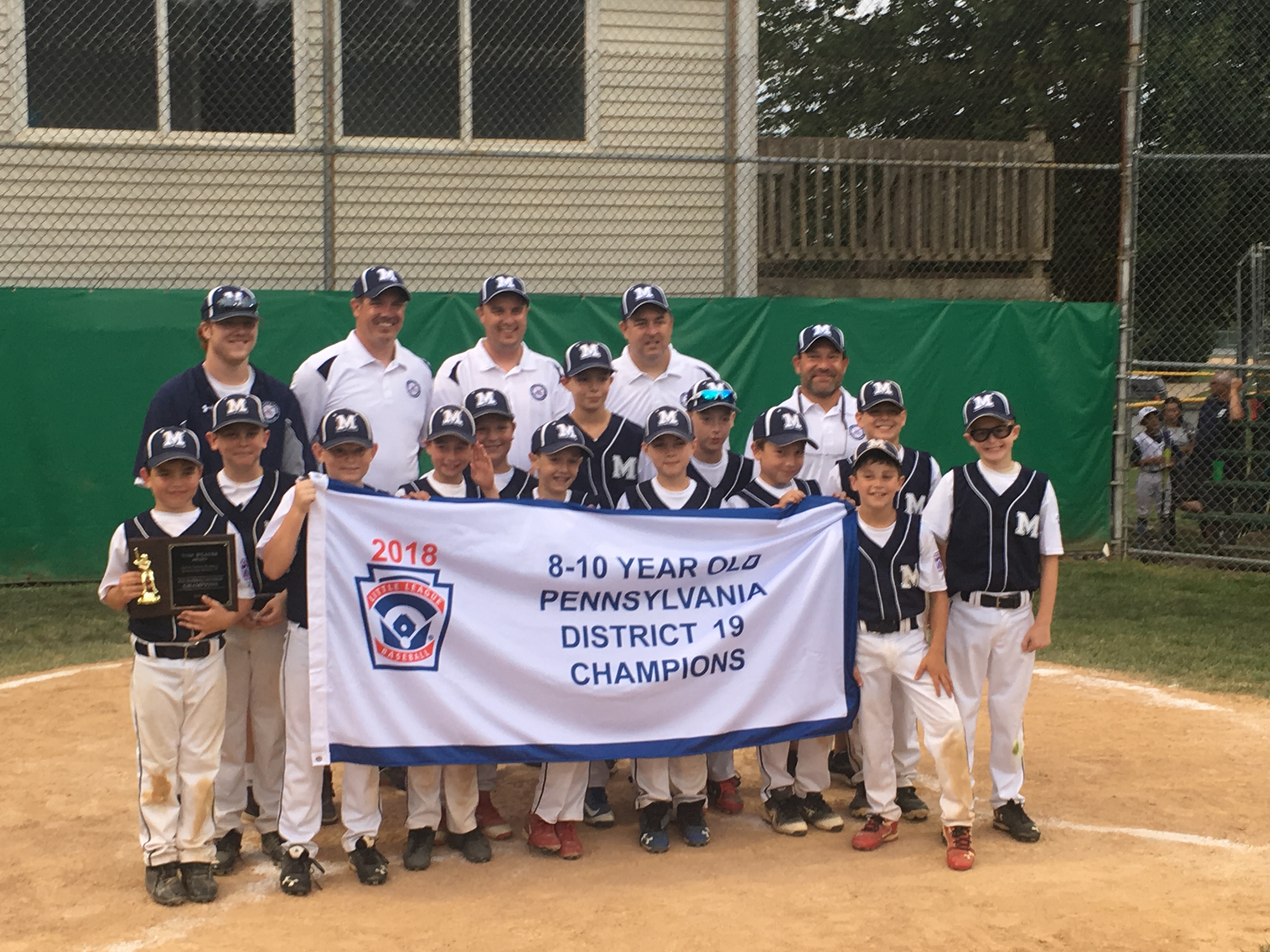 2018 - 10 Year Old - District 19 Champions